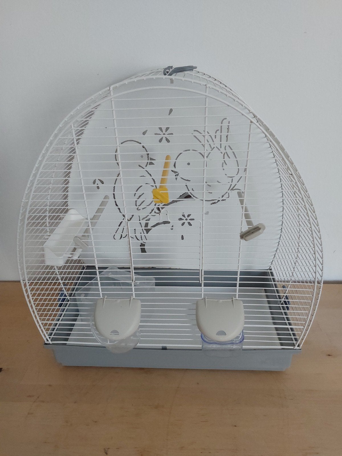 cage pour oiseaux, Enlèvement