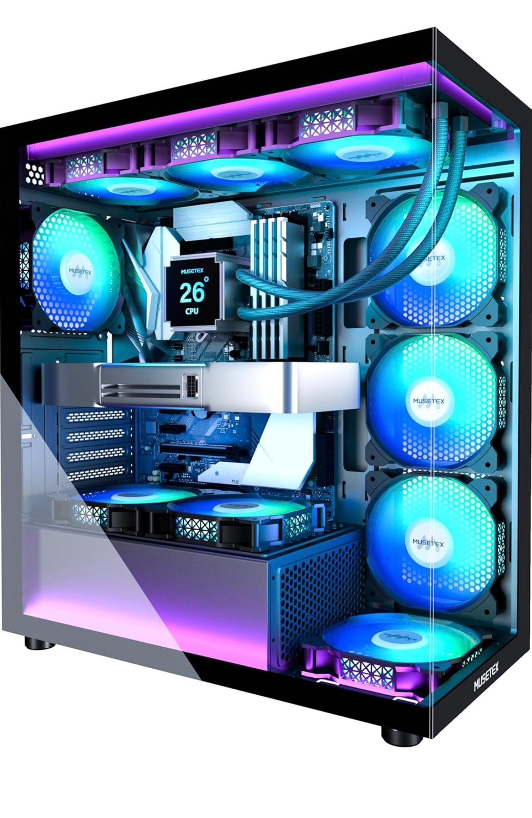 High end gaming desktop intel ultra core 265k rtx 4080 64gb, Ophalen, Zo goed als nieuw, Gaming, SSD