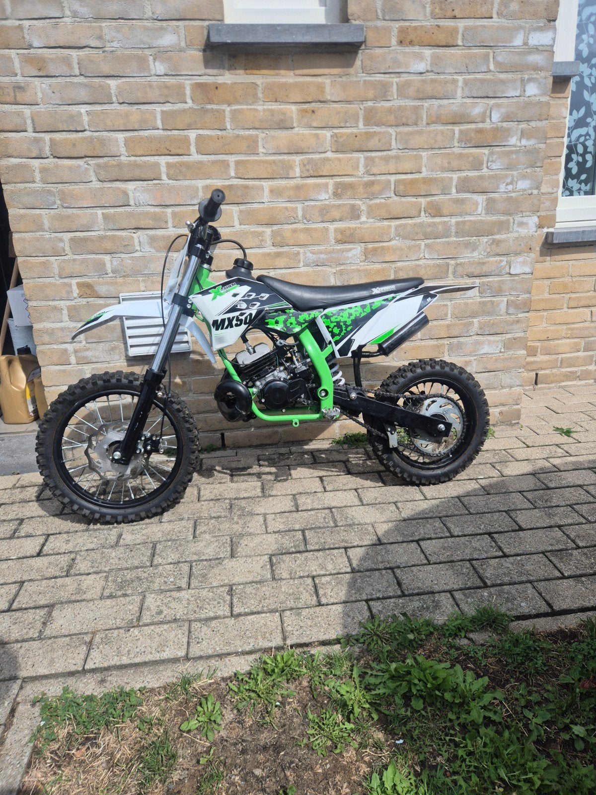 pitbike 50cc, Ophalen, Zo goed als nieuw, 50 cc