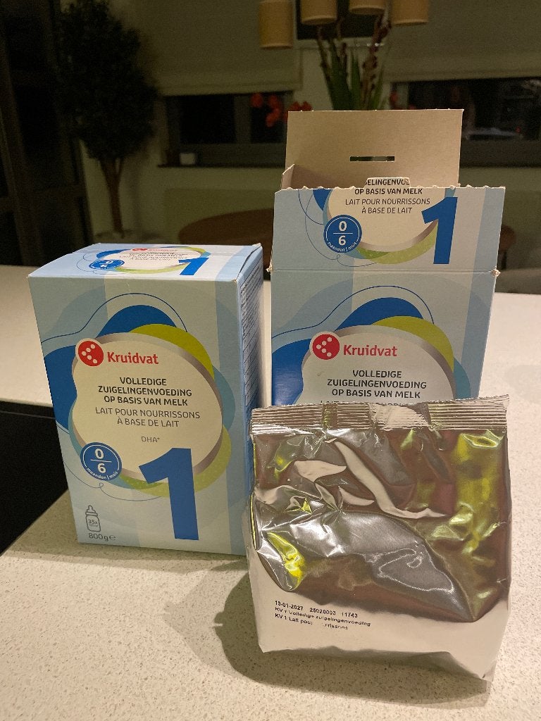 Kruidvat flesvoeding 1 (volledige zuigelingenvoeding), Ophalen, Nieuw
