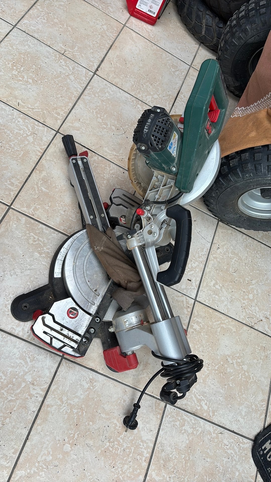 Metabo zaag., Enlèvement ou Envoi, Utilisé