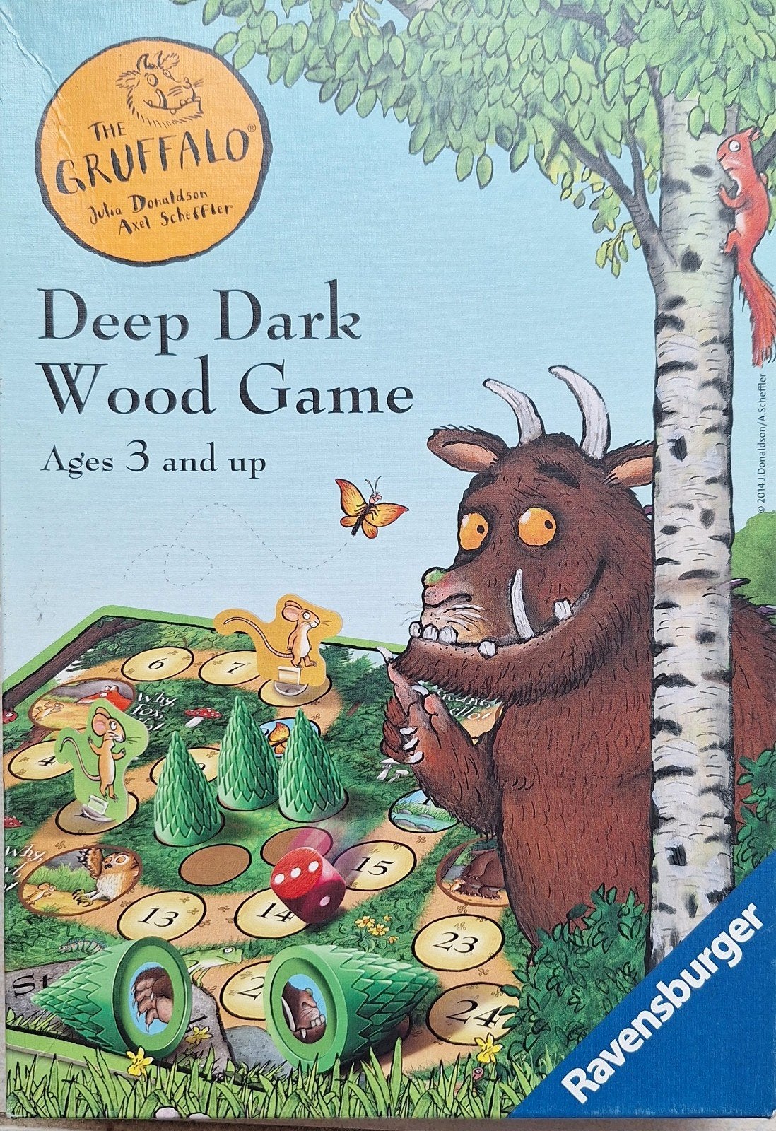 The Gruffalo Deep Dark Wood Game 3+ jaar, Ophalen