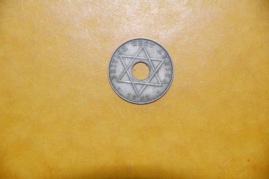 BRITISH WEST AFRICA : Half Penny 1951, Verzenden, Losse munt
