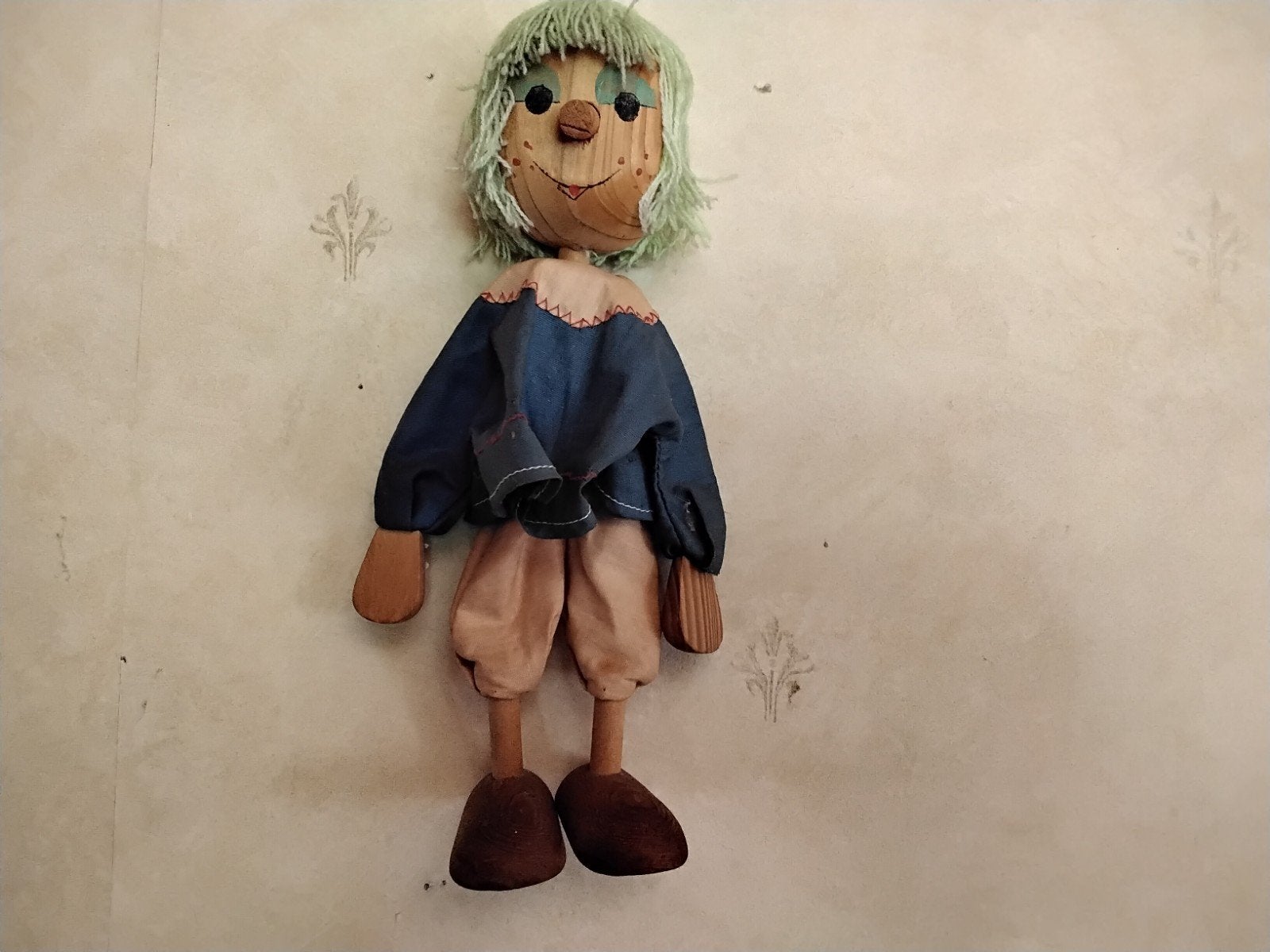 Marionetten popje., Ophalen of Verzenden