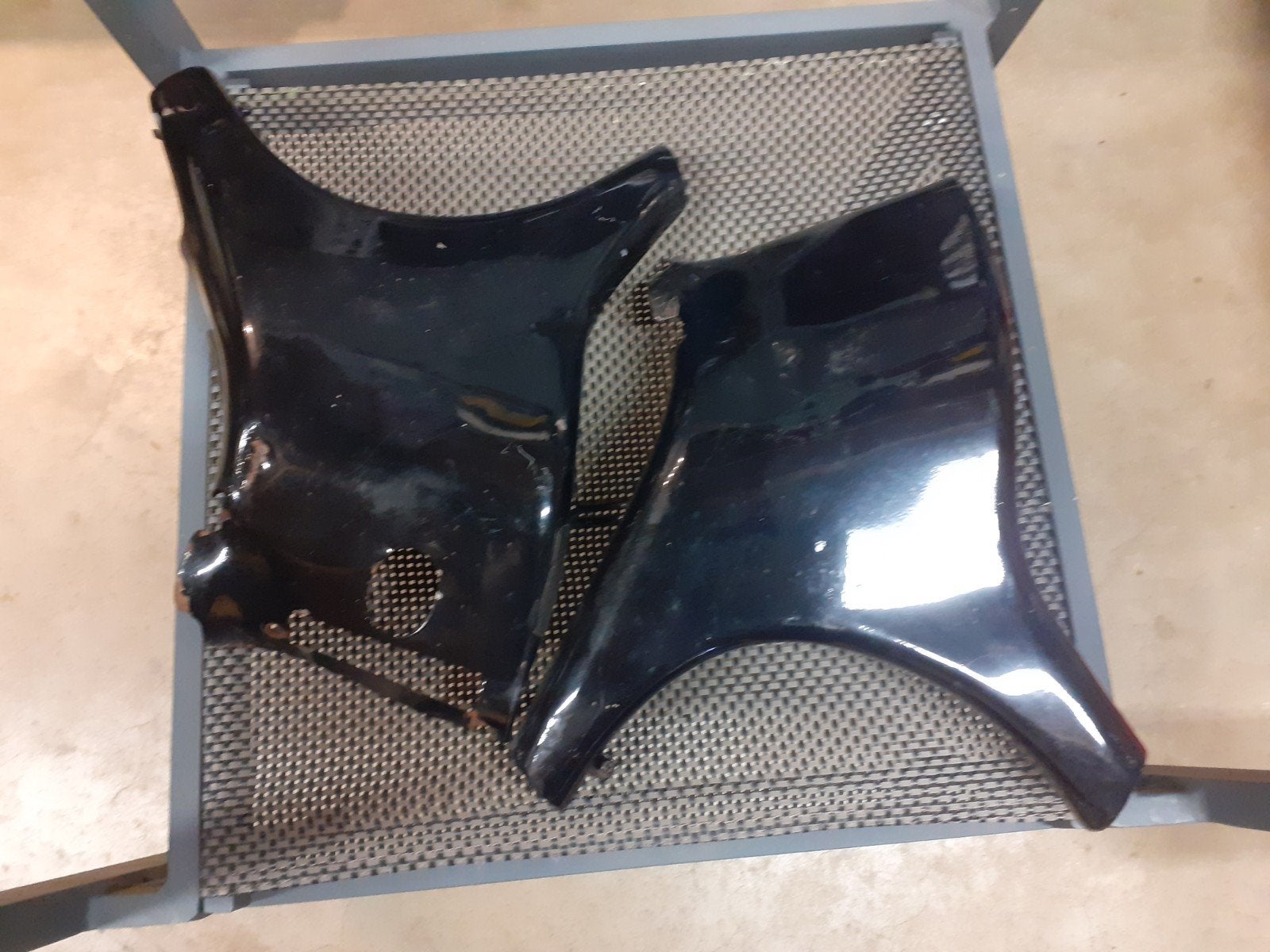 Voorste zijkappen Suzuki Intruder VS700, Ophalen, Gebruikt