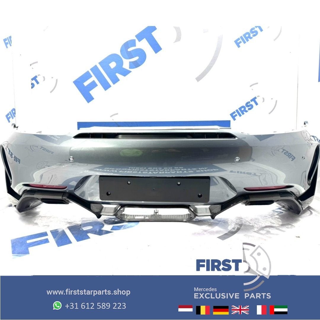 2020 W190 GTR AMG ACHTERBUMPER COMPLEET A1908858400 + CARBON, Gebruikt, -, Ophalen of Verzenden, Achter
