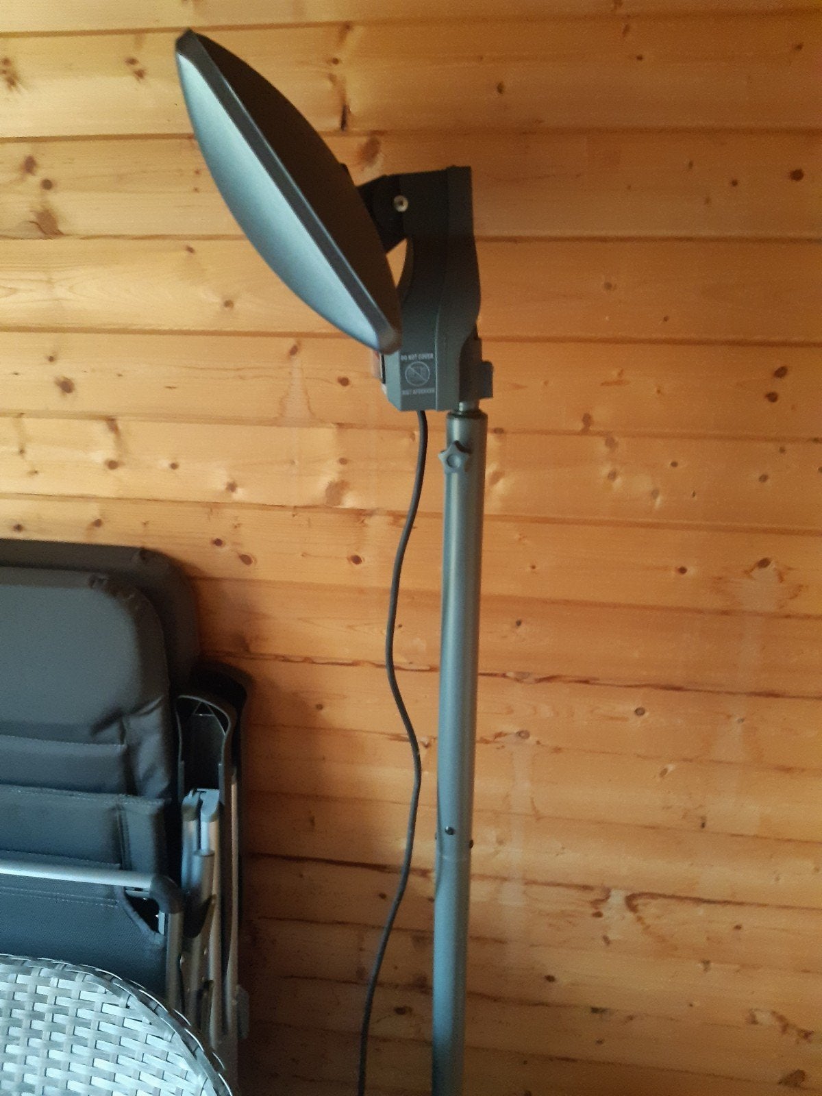 Terrasverwarmer, Ophalen