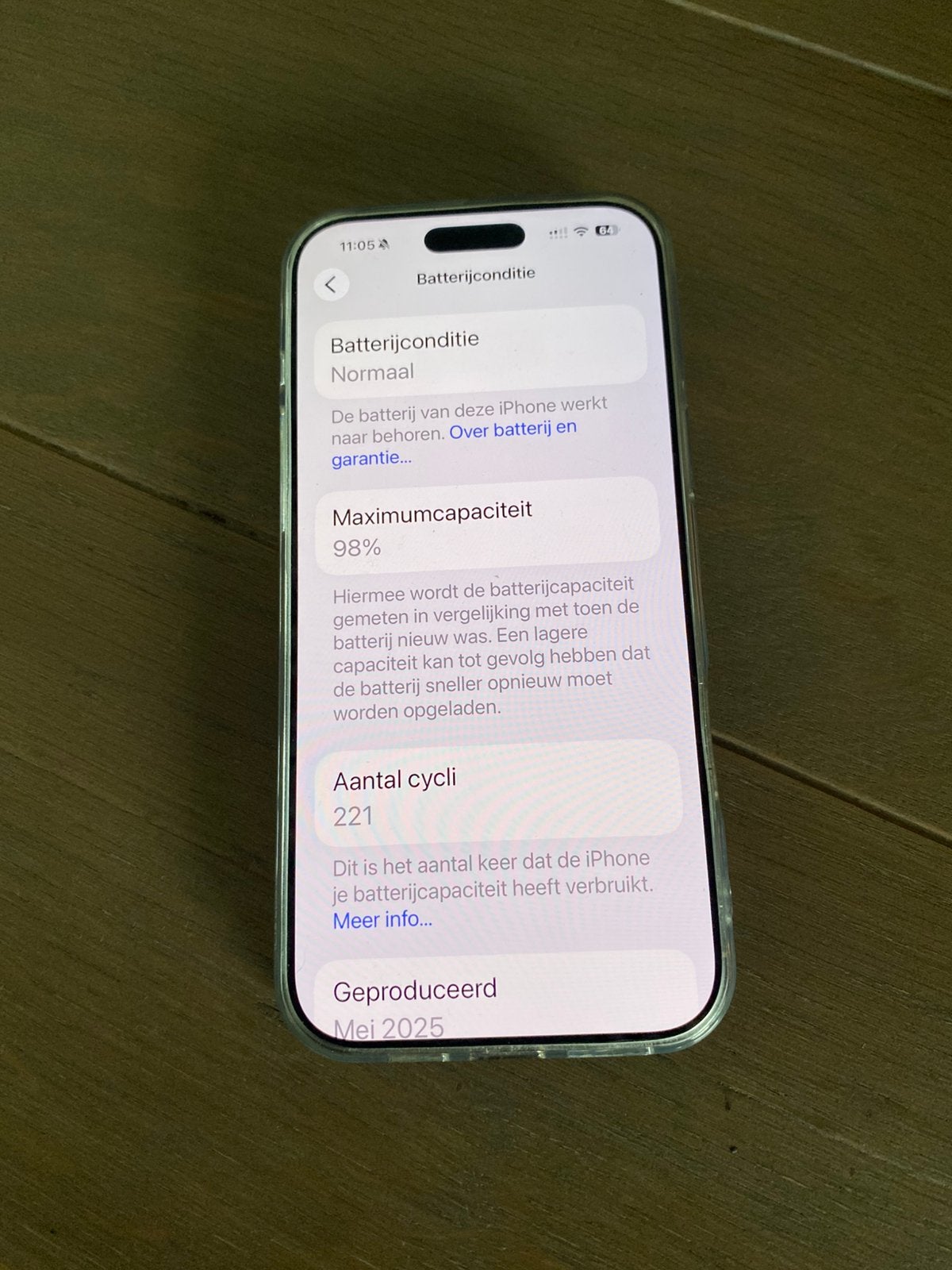 Iphone 16Pro max met garantie, Zwart, IPhone 16 Pro Max, Zo goed als nieuw, 98 %