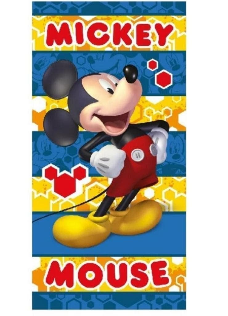 Mickey Mouse Badlaken / Strandlaken - Sneldrogend - Disney, Neuf, Garçon, Enlèvement ou Envoi, Accessoire de natation