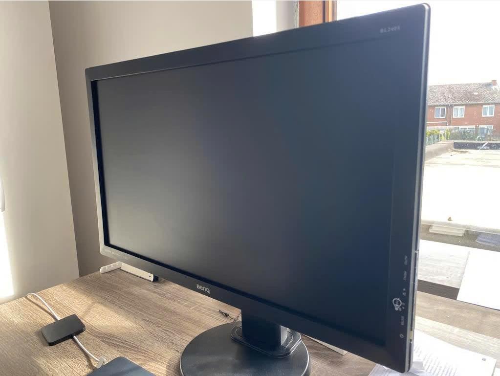 Benq 24 pouces - Haut-parleurs intégrés, Informatique & Logiciels, Autres types, BenQ, 60 Hz ou moins, Enlèvement
