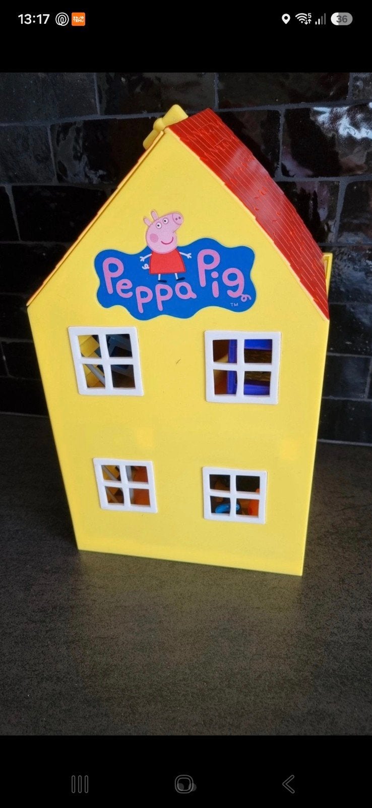 peppa pig huis, Ophalen of Verzenden