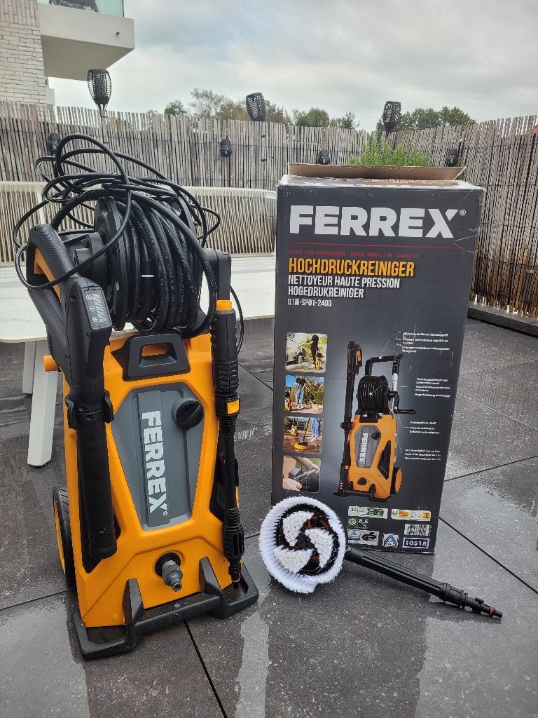 Hogedrukreiniger Ferrex voor €60, Jardin & Terrasse, Enlèvement, Comme neuf, Électrique, Ferrex