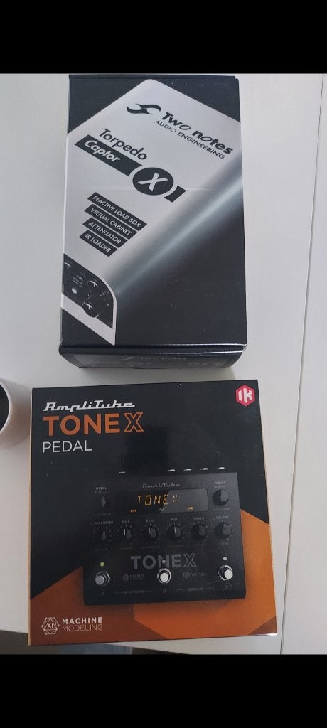 Captor x two notes torpedo nieuw en tonex amplitube, Muziek en Instrumenten, Ophalen, Nieuw