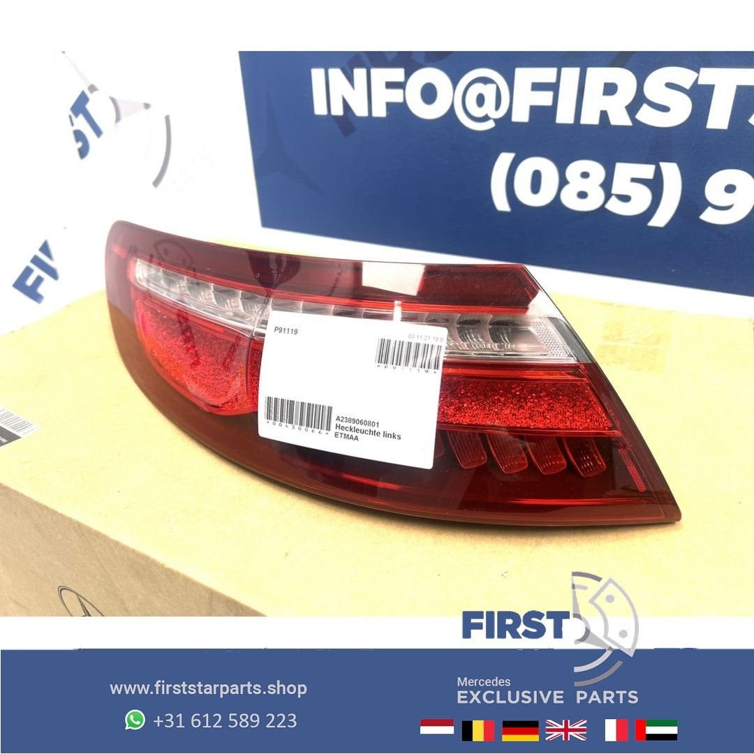 W238 E KLASSE ACHTERLICHT LINKS A2389060801 A238 C238 EKLASS, Gebruikt, -, Ophalen of Verzenden, -