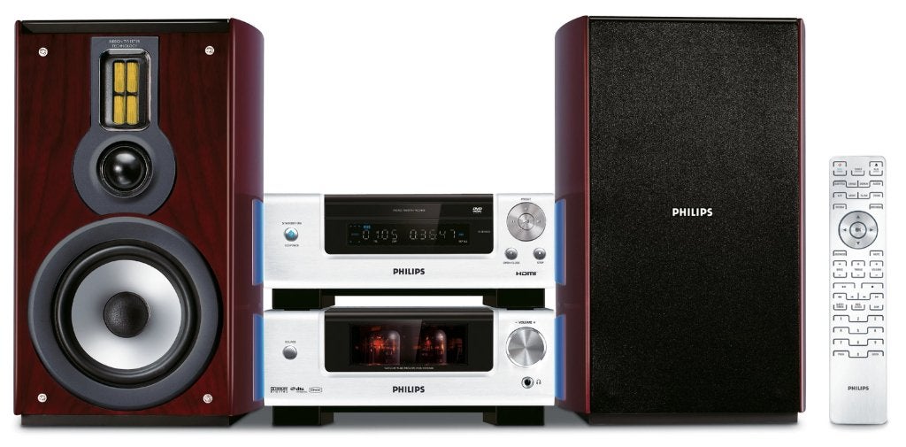 Philips Premium Hi-Fi DVD Micro Theatre MCD90812, Ophalen, Philips, Tuner of Radio, Nieuw
