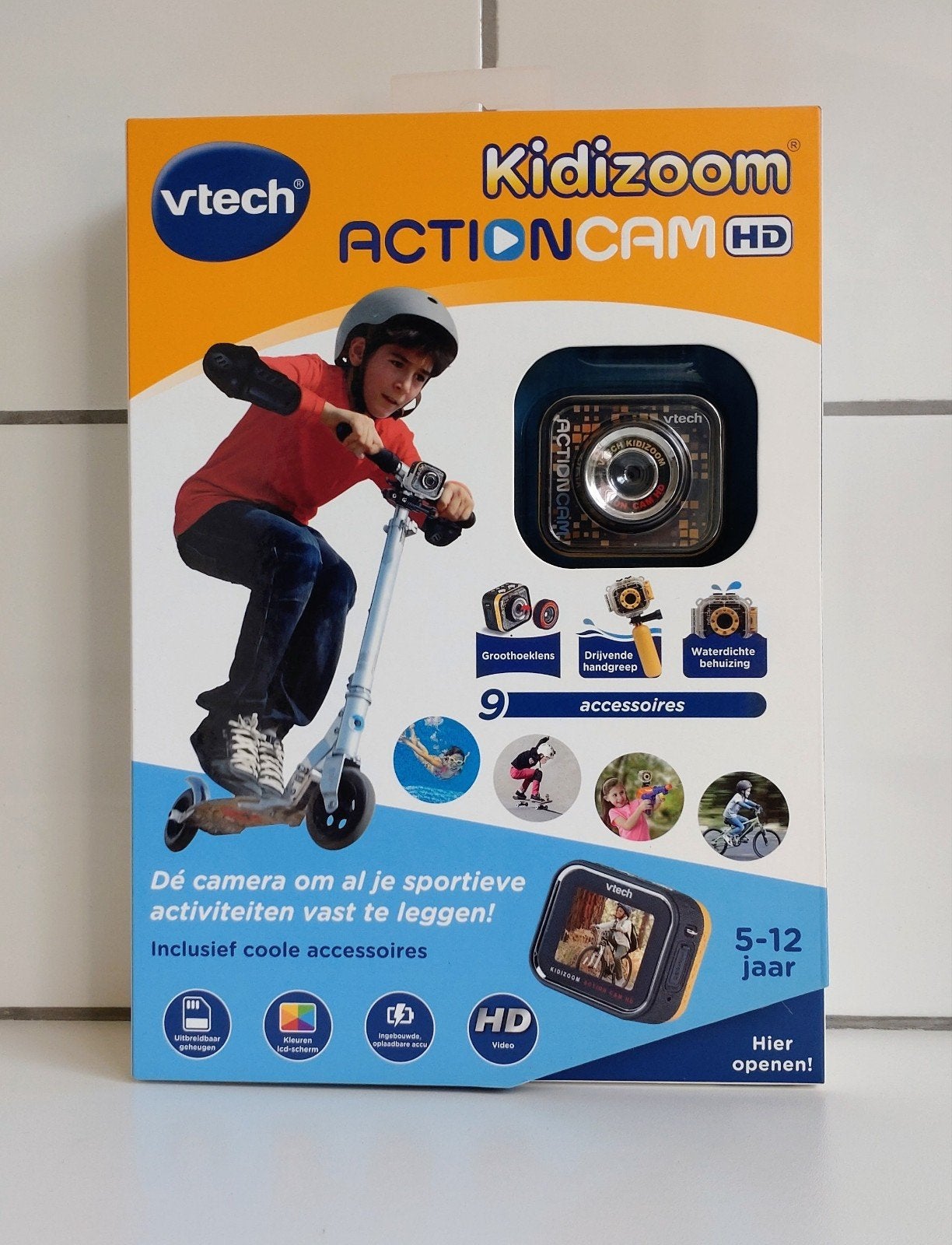 VTECH KidiZoom Action Cam HD: nieuw, Kinderen en Baby's, Ophalen, Nieuw, 6 jaar of ouder