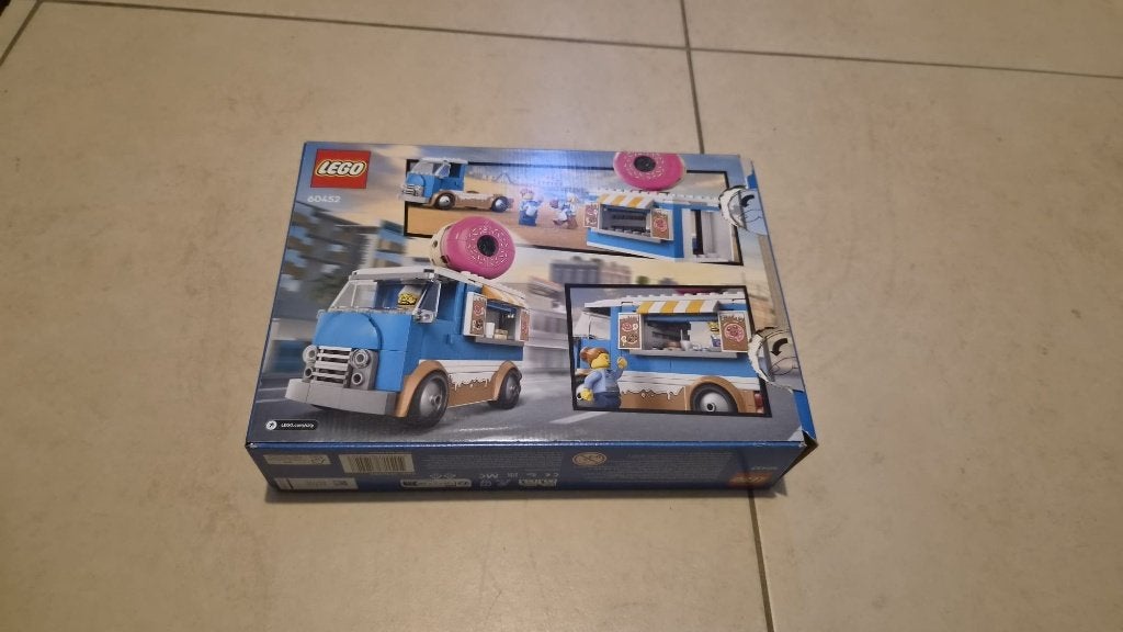 lego city 60452 donuttruck, Ophalen, City, Inclusief instructies, Lego