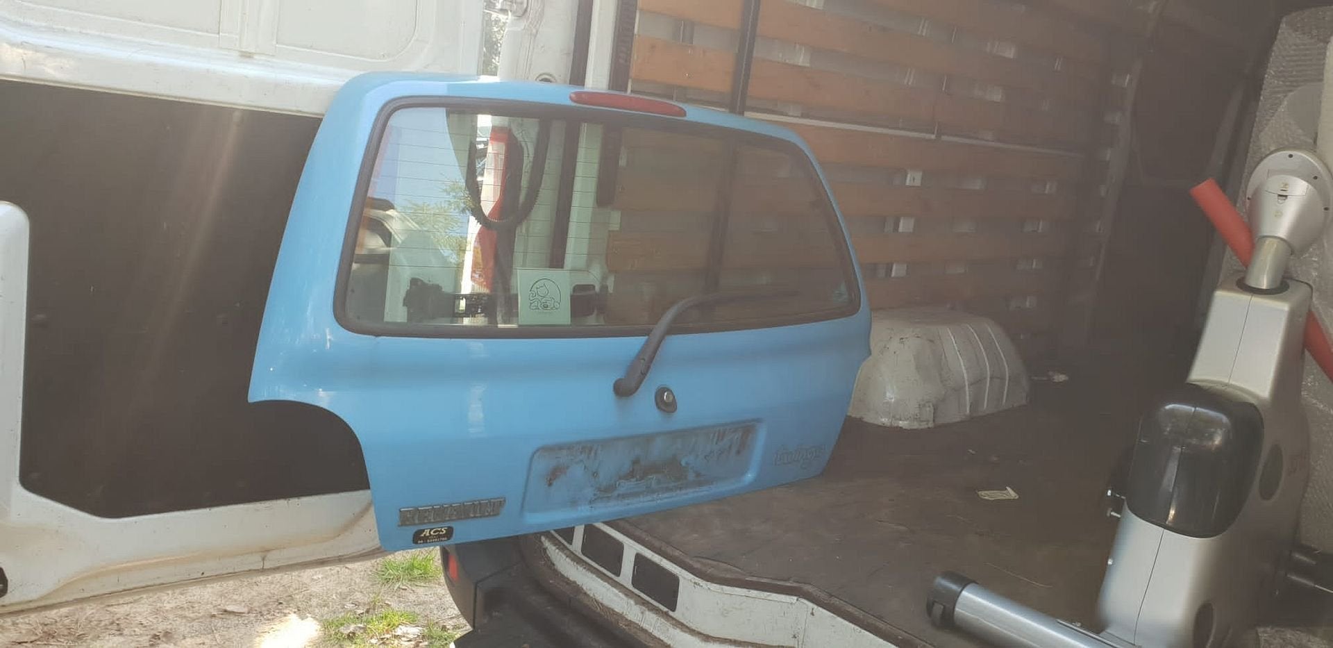 RENAULT TWINGO ACHTERKLEP BJ 93 TOT 2004, Arrière, -, Haillon arrière, Utilisé