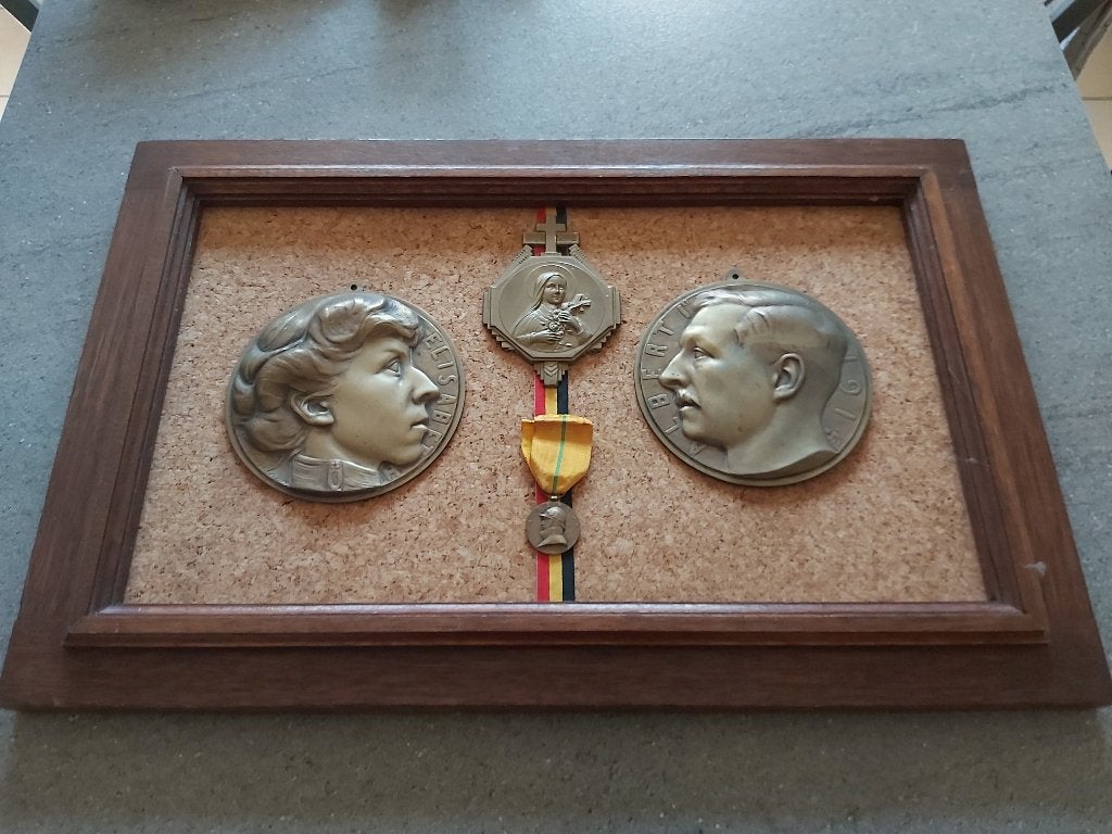 België Belgique Albert Elisabeth Koning Roi Oorlog Guerre, Verzamelen, Ophalen of Verzenden, Overige typen
