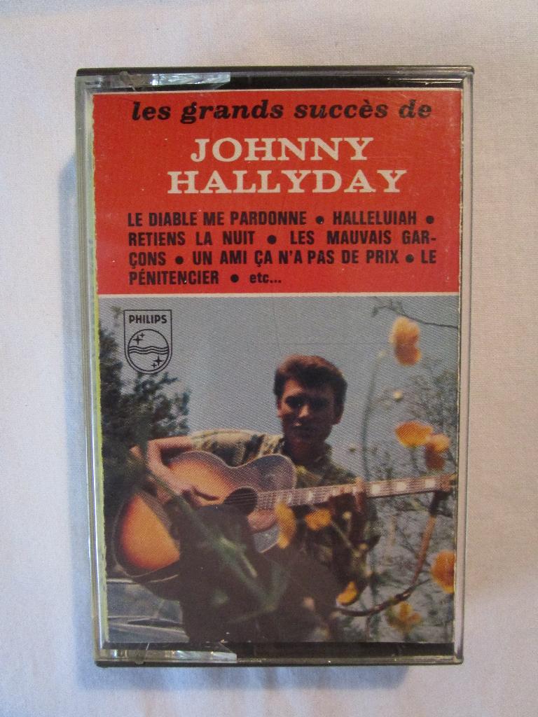 Johnny Hallyday : Rare K7 audio "Les grands succès", CD & DVD, Enlèvement ou Envoi, Rock en Metal, Originale