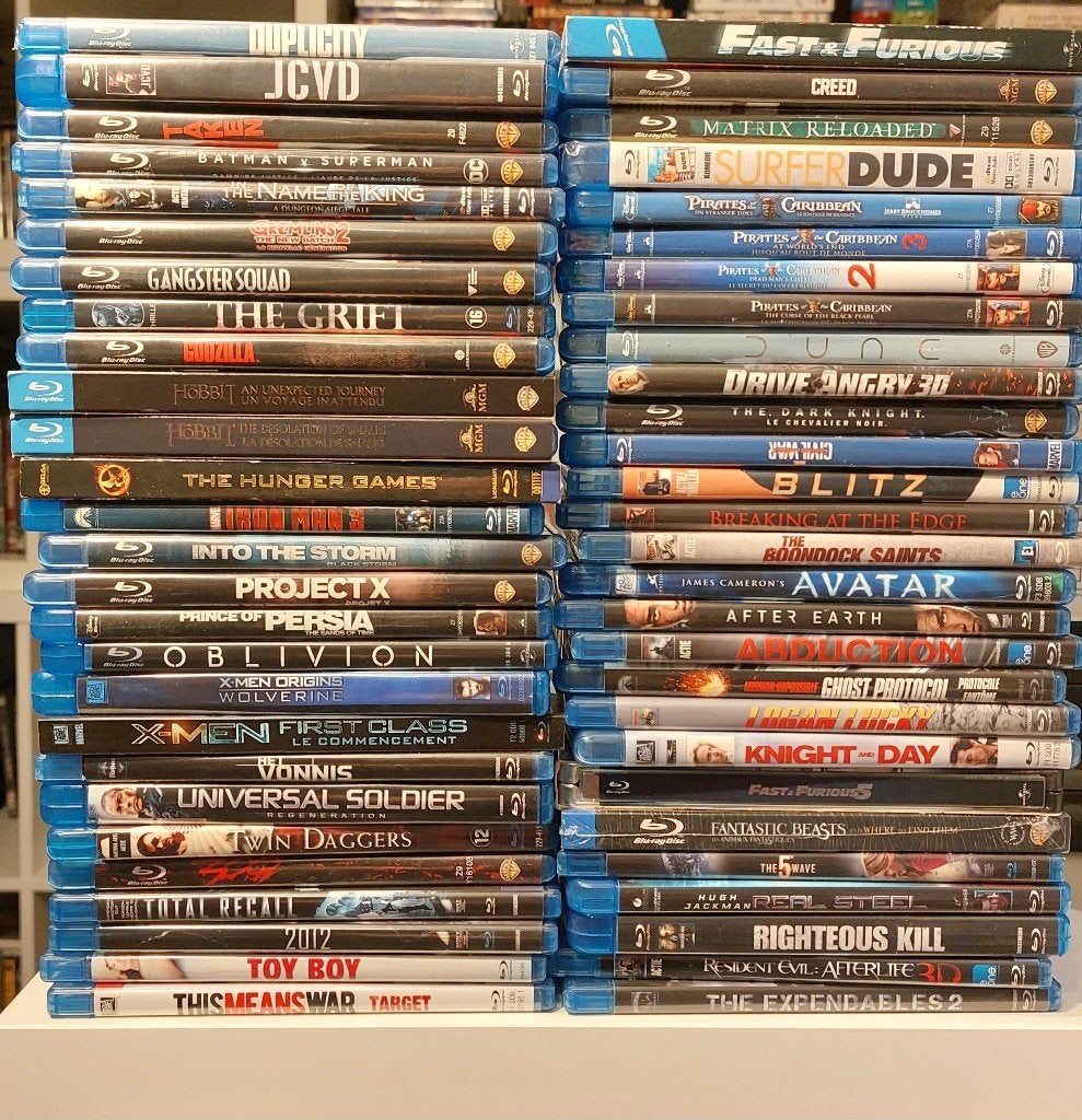 Diverse blurays - 10 stuks = 20 euro, Ophalen, Nederlands, Film, Zo goed als nieuw