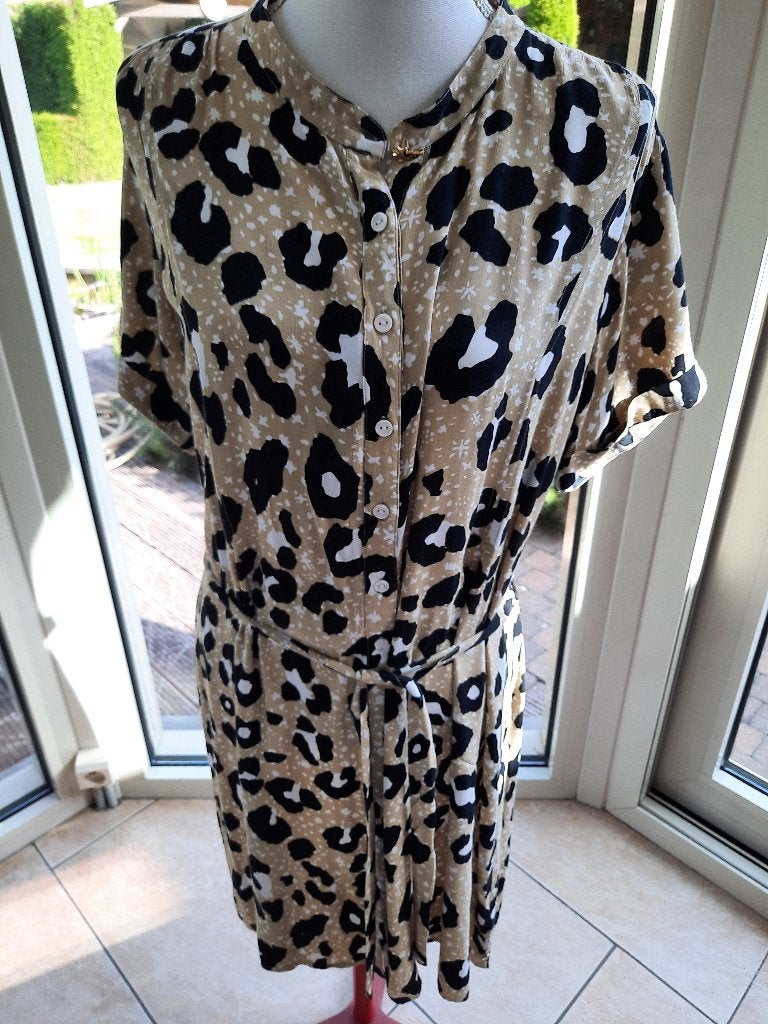Knappe jurk FABIENNE CHAPOT - M/L, Kleding | Dames, Maat 38/40 (M), Zo goed als nieuw, Meerkleurig, Verzenden