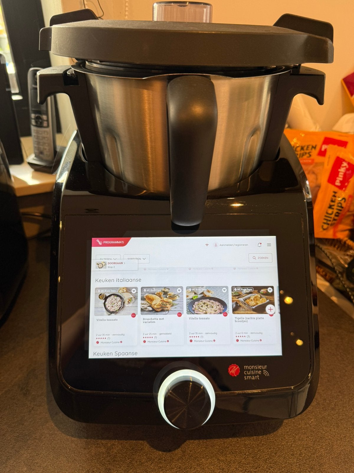 Cuisine intelligente, Enlèvement, Comme neuf