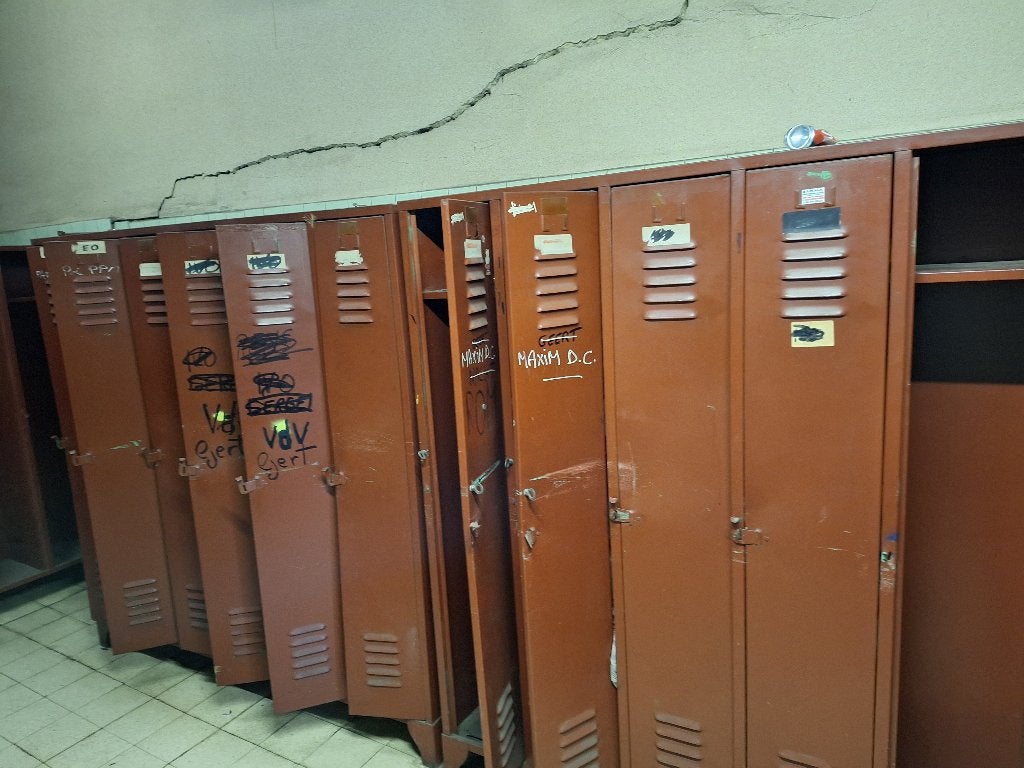 Oude lockers, Enlèvement, Utilisé