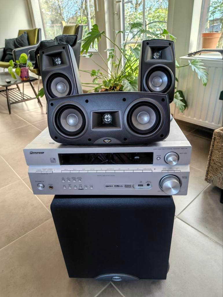 Système audio complet KLIPSCH et PIONEER, TV, Hi-fi & Vidéo, Enlèvement, Pioneer
