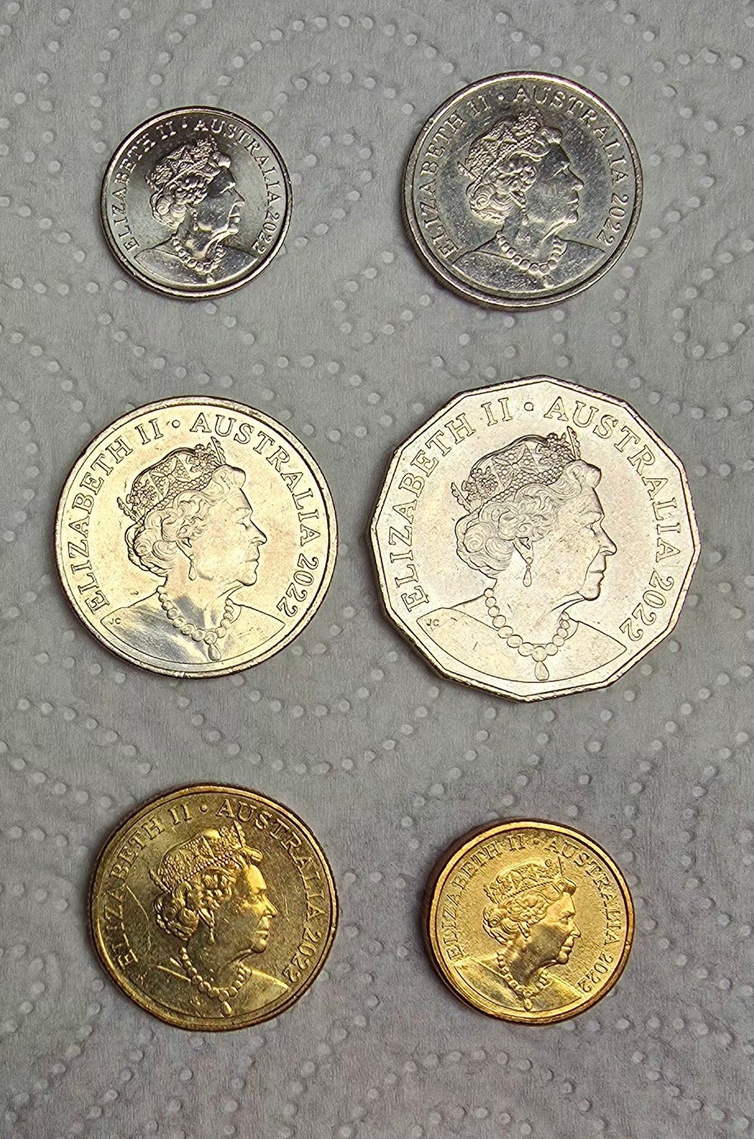 série de monnaies Australienne 2022, Timbres & Monnaies, Enlèvement ou Envoi, Série