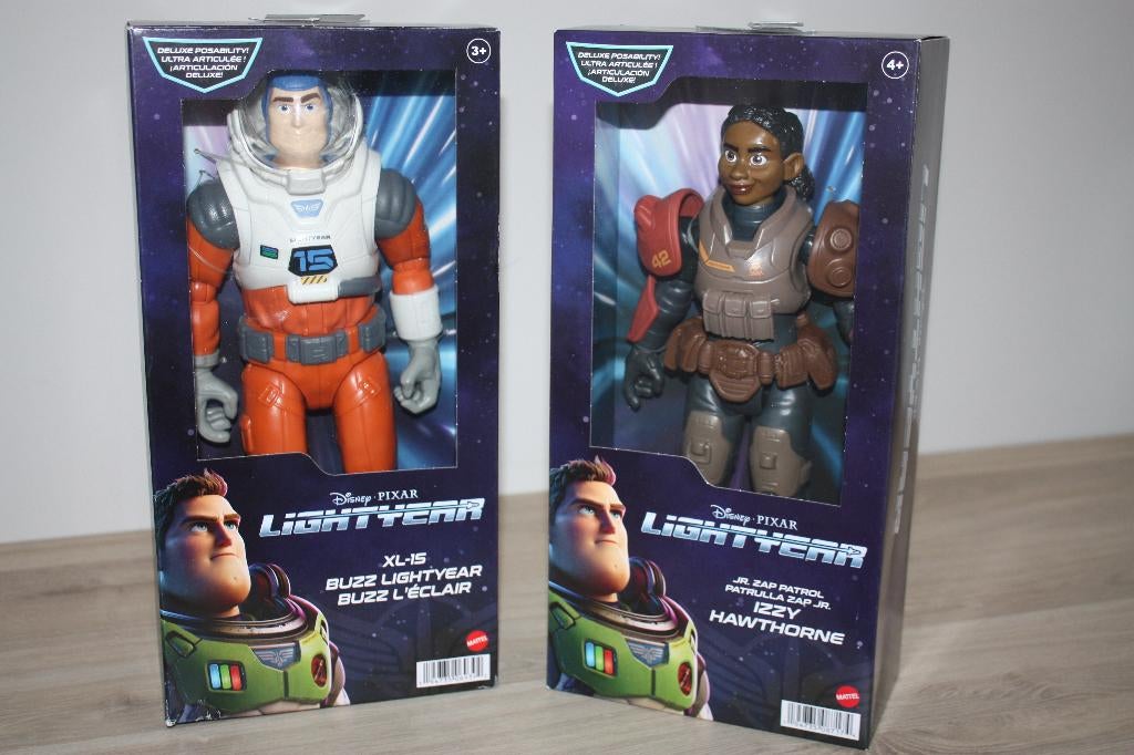 Disney Pixar , Lightyear , Buzz en Izzy , 2021 nieuw, Verzamelen, Ophalen of Verzenden, Overige figuren, Nieuw, Beeldje of Figuurtje