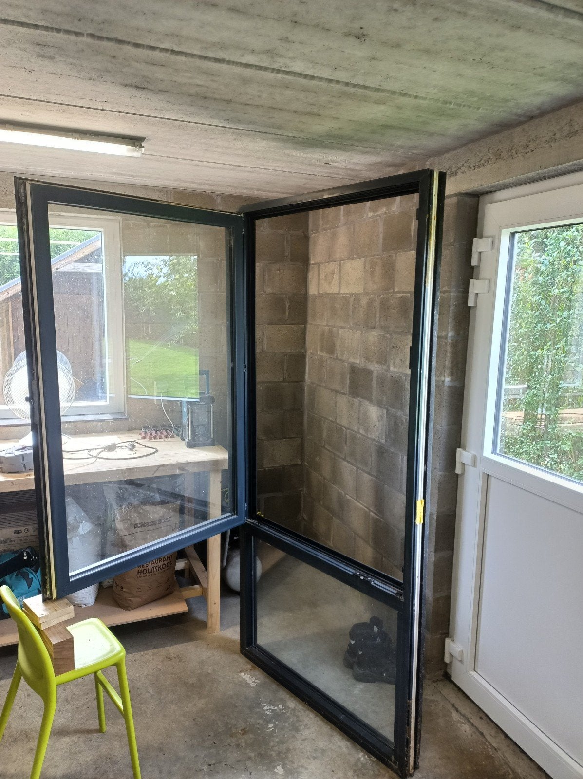 aluminium ramen, Doe-het-zelf en Bouw, Ophalen, Aluminium