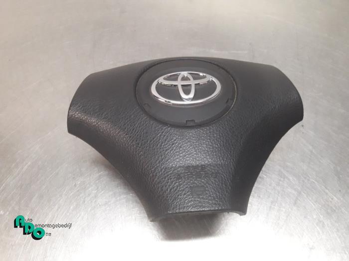 Airbag links (Stuur) van een Toyota Corolla (Corolla 02-), Gebruikt, -, -, Ophalen of Verzenden