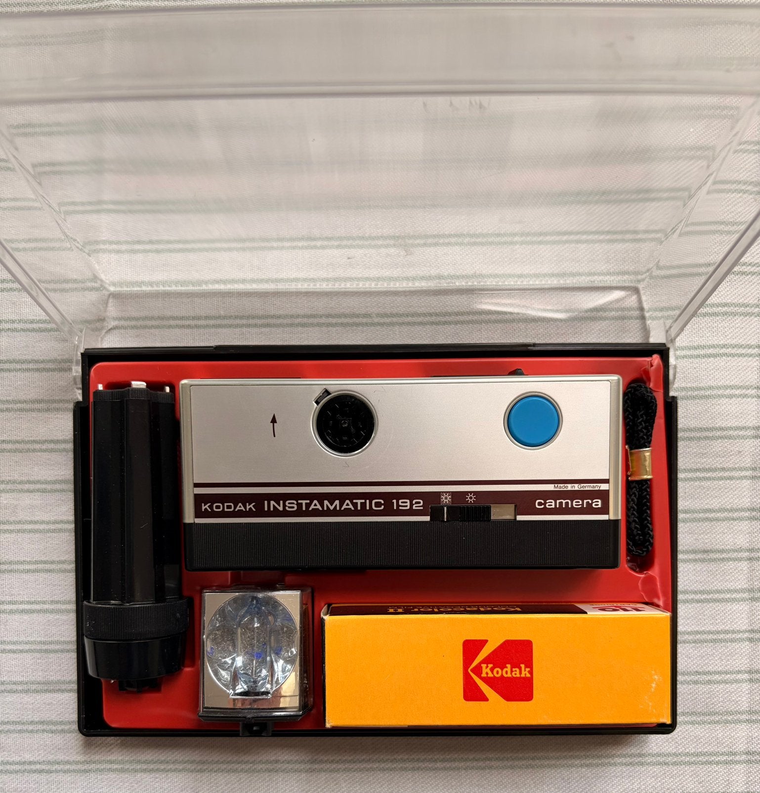 Originele Kodak Instamatic 192 doos met toebehoren, Audio, Tv en Foto, Ophalen of Verzenden, Zo goed als nieuw, Kodak