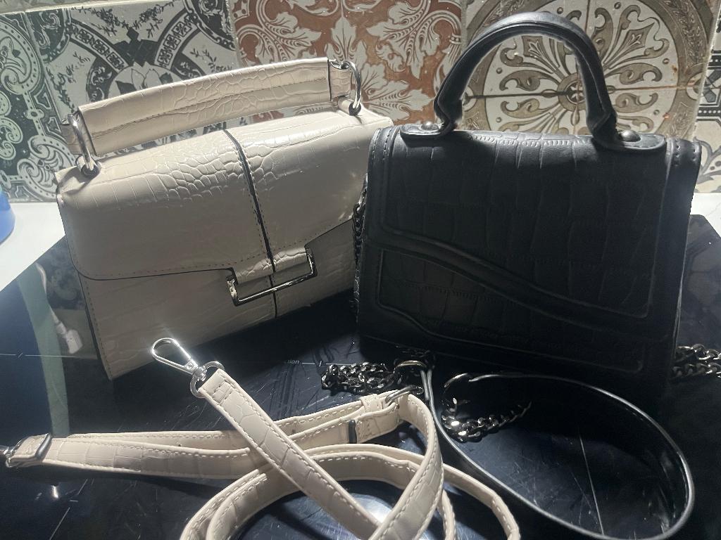 5 € les 2 sacs., Enlèvement, Utilisé, Sac à main