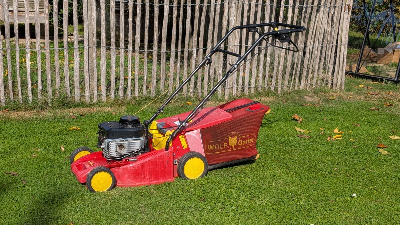 Wolf Garten grasmaaier, Ophalen, Gebruikt, WOLF-Garten, Opvangbak