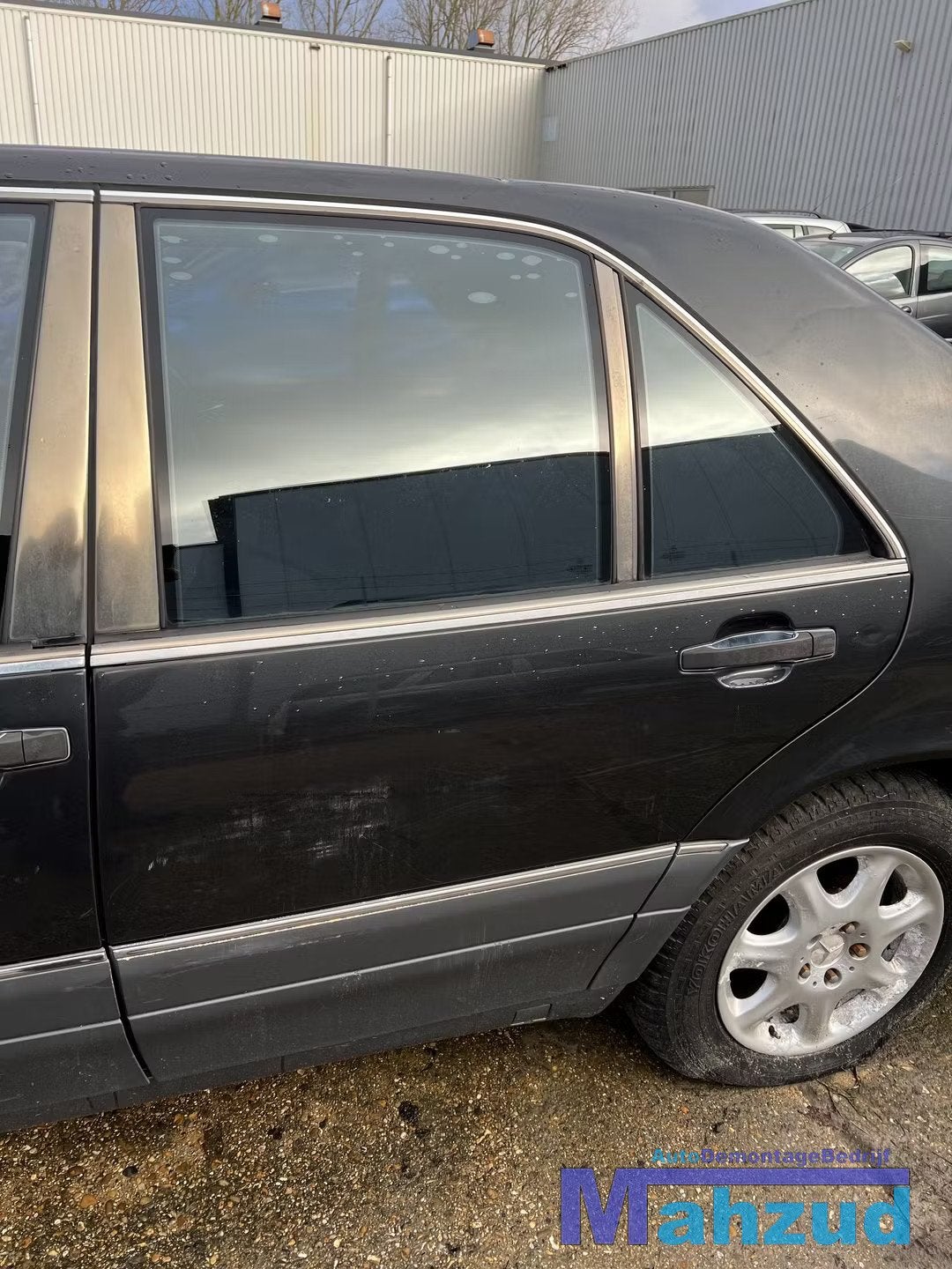 1995 MERCEDES S KLASSE W140 Grijs links achter deur 1991-199, Gebruikt, Mercedes-Benz AG, Deur, Mercedes-Benz
