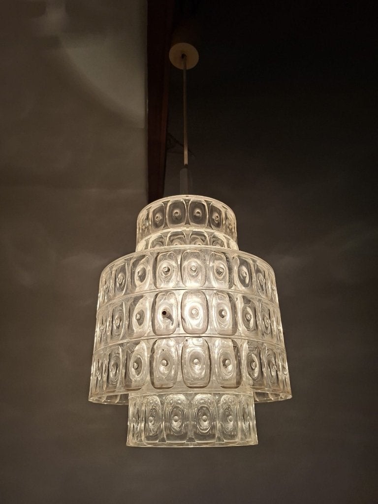 Lampe de plafond Erco, design Aloys Ferdinand Gangkofner, 60, Antiquités & Art, Enlèvement ou Envoi