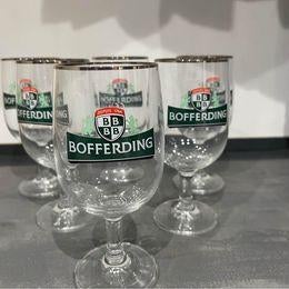 6 verres neuf bofferding NEUF verres à bière, Enlèvement ou Envoi, Neuf