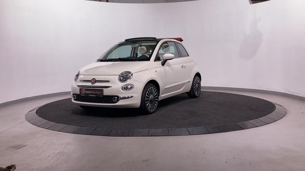 Fiat 500C Cabrio, Auto's, Fiat, Particulier, 500C, ABS, Airbags, Airconditioning, Alarm, Bluetooth, Boordcomputer, Centrale vergrendeling