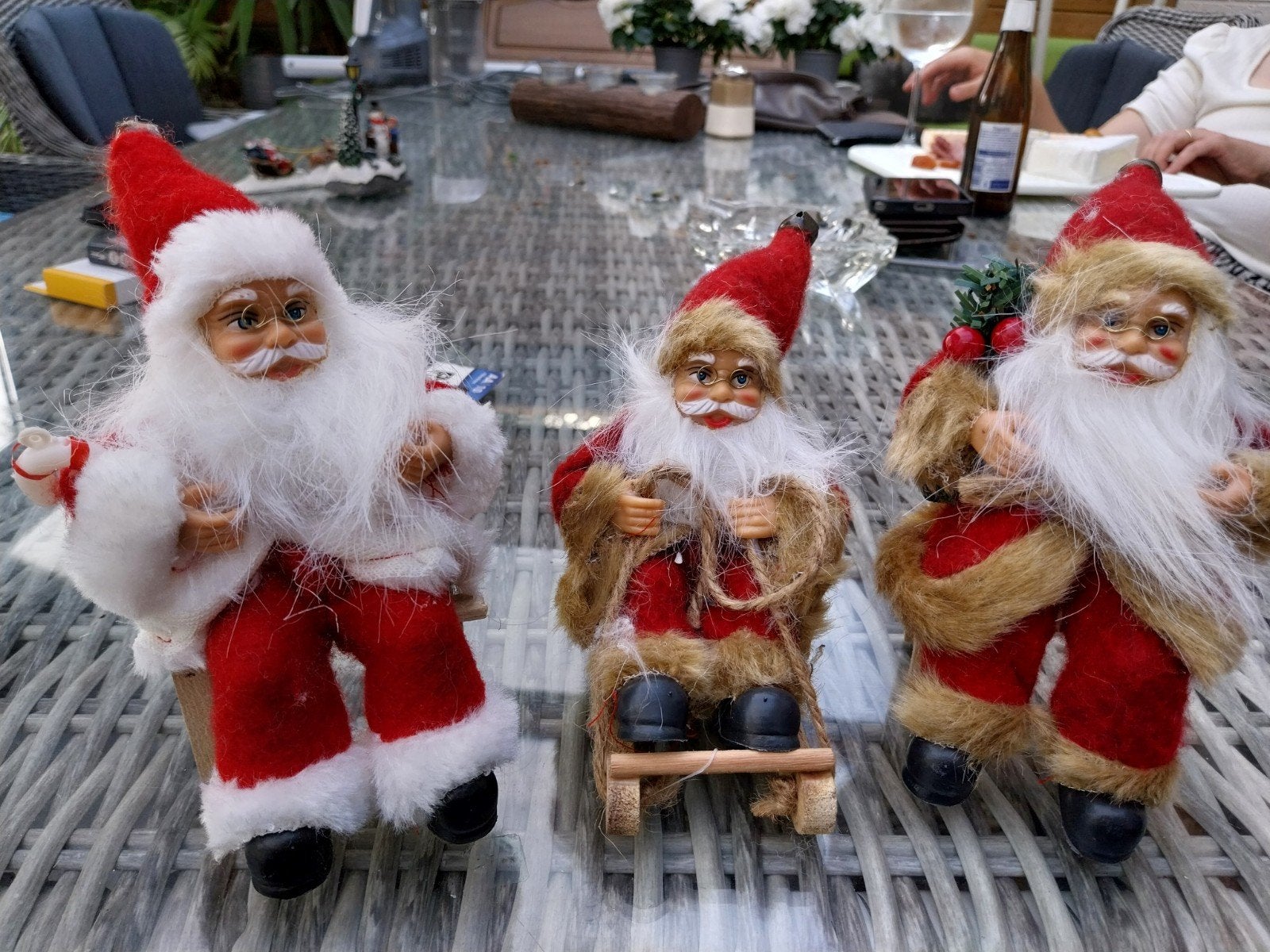 kerstman, Ophalen, Gebruikt
