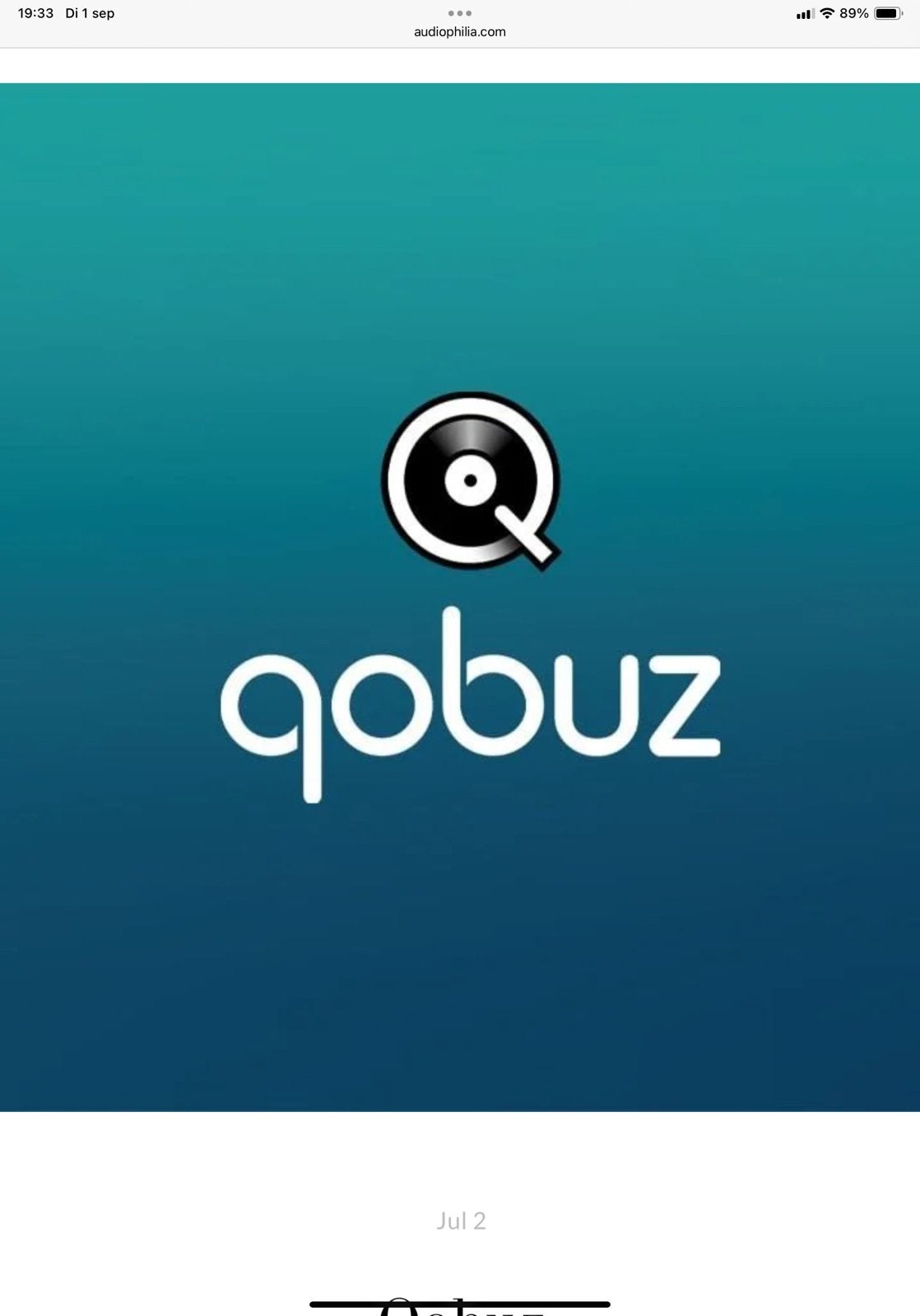 Qobuz Studio streaming abonnement via Sharesub delen <<<!>>>, Tickets en Kaartjes