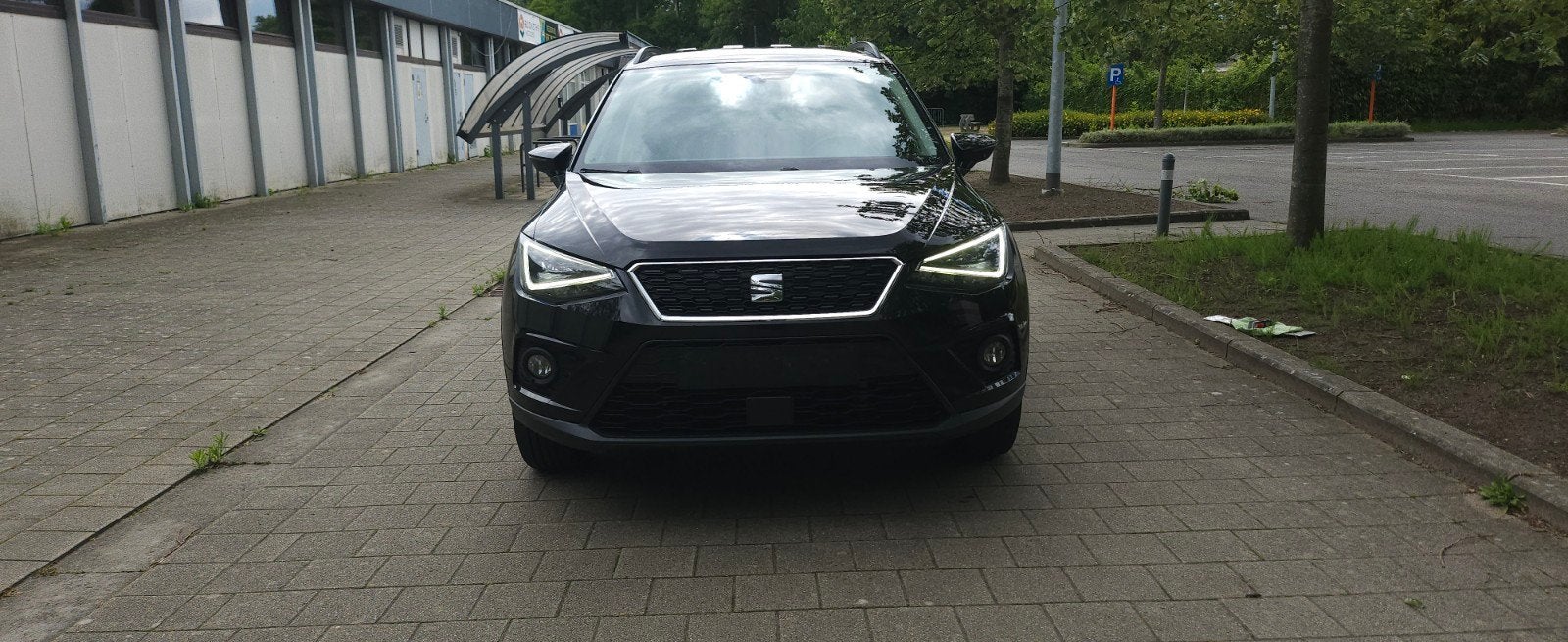 SEAT ARONA 1.0 TSI BENZINE BJ.2018 MET 73.000 KM.GARANTIE!!, Voorwielaandrijving, Testrit aan huis, Stof, Zwart