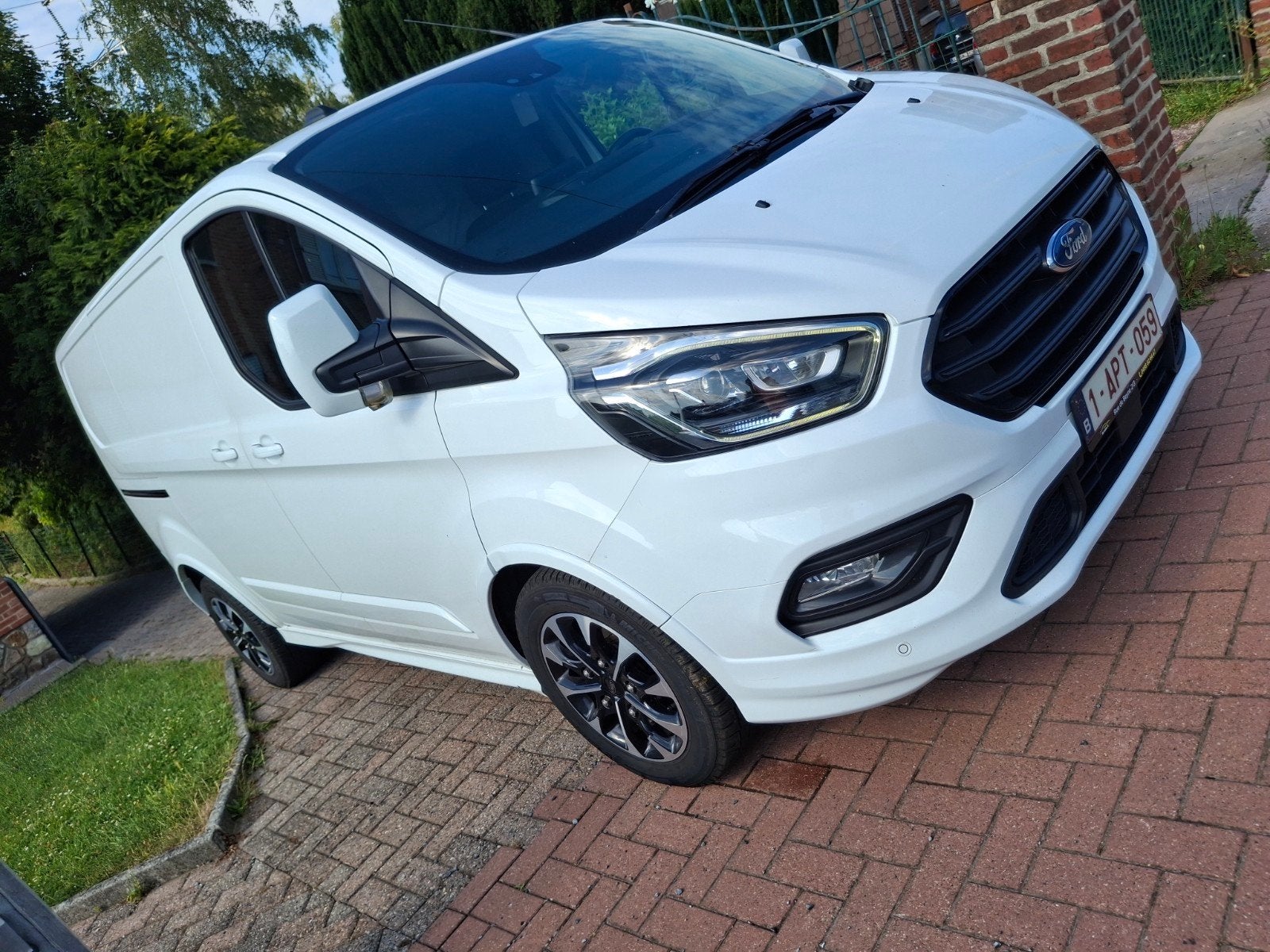 Ford transit  sport, Automaat, Parkeercamera, Wit, Diesel