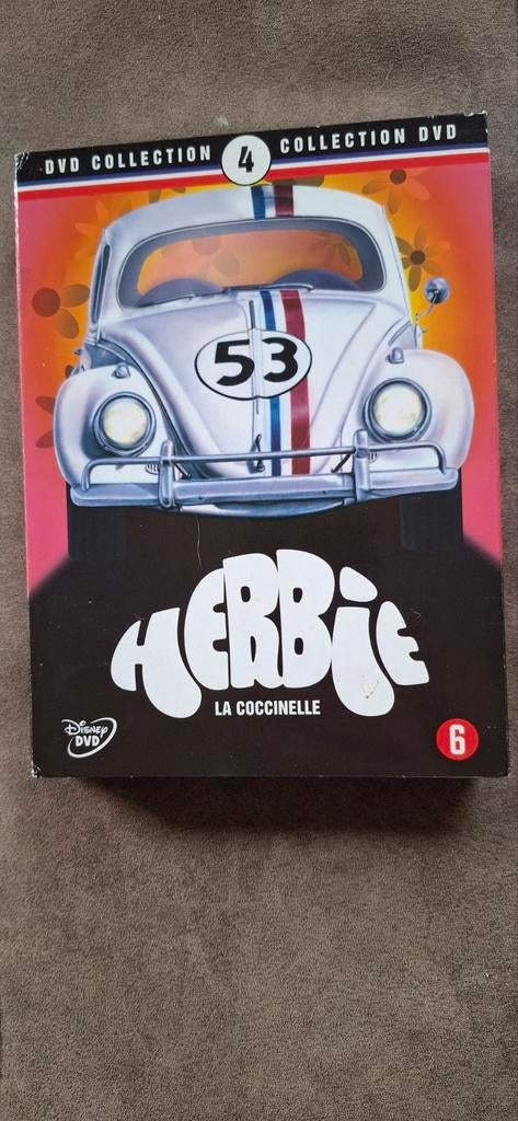 Mooie dvd boxset Herbie, Ophalen of Verzenden