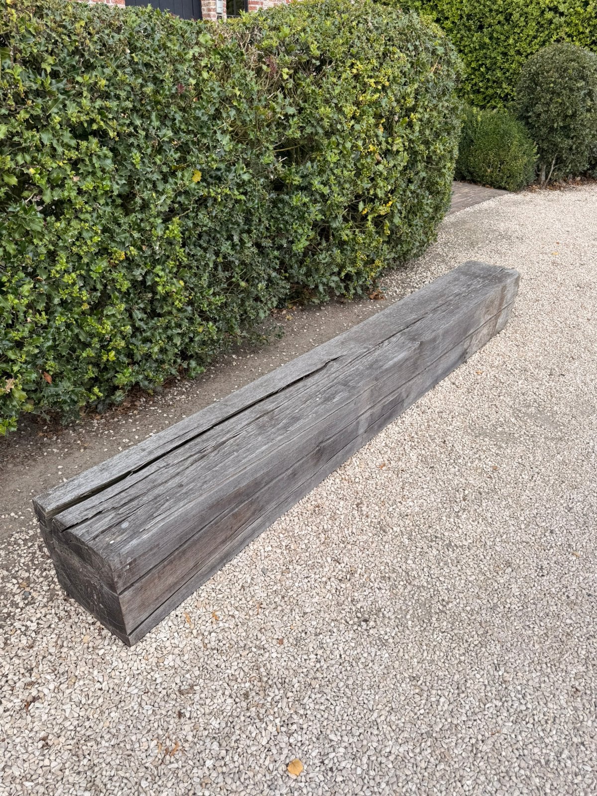 Poutre en bois/poutre de jardin décorative, Enlèvement, Utilisé, Bois