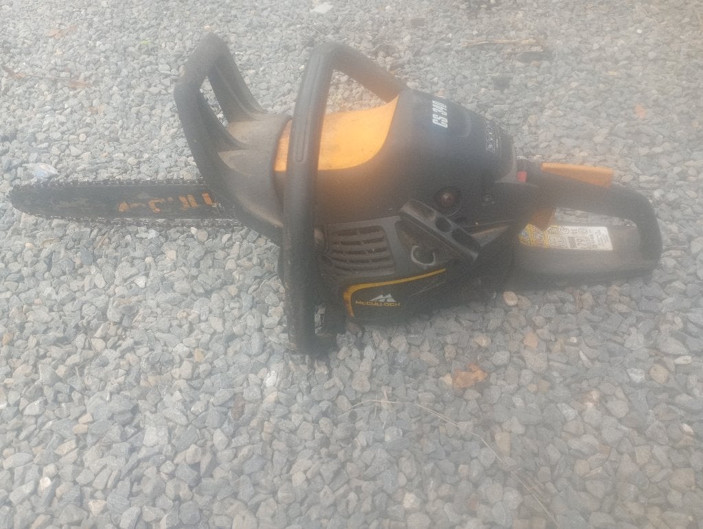 2 kettingzagen, Bricolage & Construction, Enlèvement, Utilisé, Tronçonneuse
