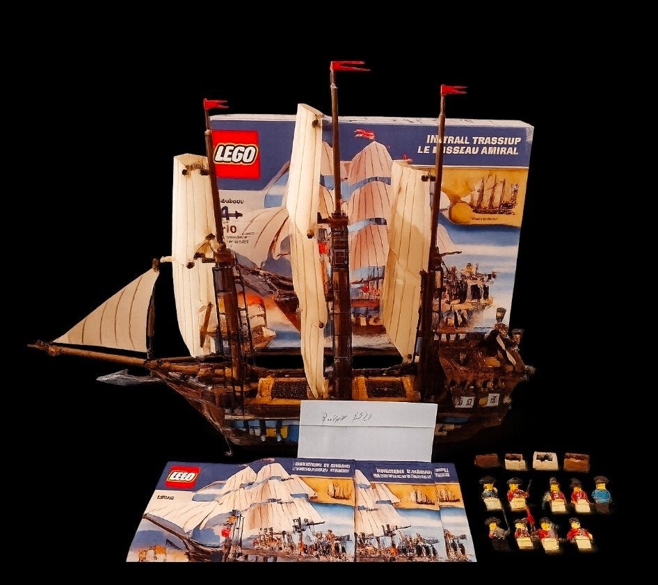 lego 10210 imperial flagship 2010, Kinderen en Baby's, Inclusief instructies, Lego, Zo goed als nieuw, Complete set