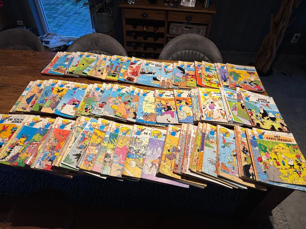 102 Jommeke strips in één lot, Jef Nys., Meerdere stripboeken, Ophalen, Gelezen