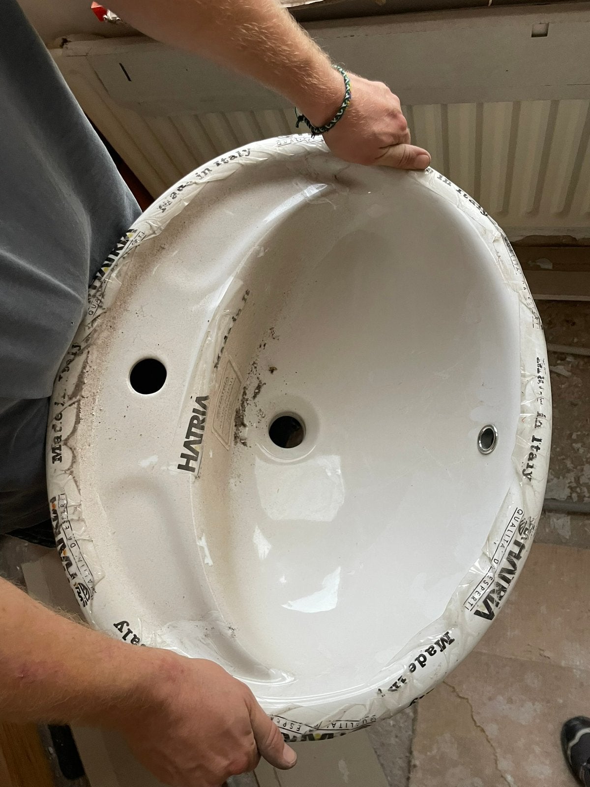 Ceramieke Lavabo x 2, Huis en Inrichting, Ophalen, Zo goed als nieuw